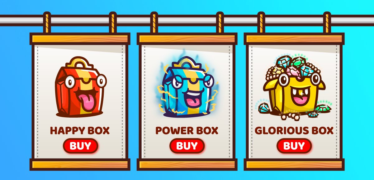 mystery boxes - Crypto Burgers