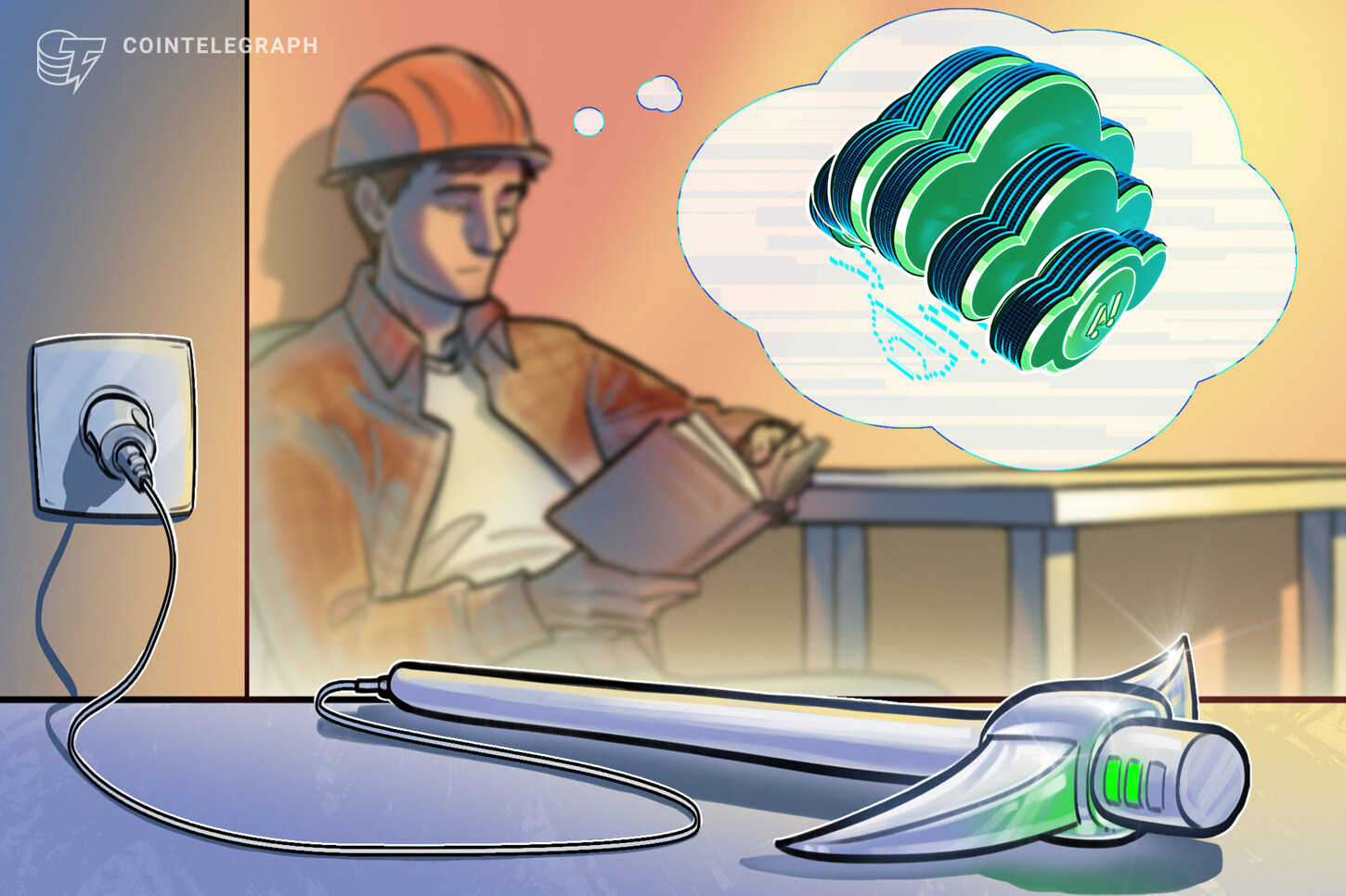 Mineração de Bitcoin enfrenta queda de hashrate enquanto receita de IA cresce