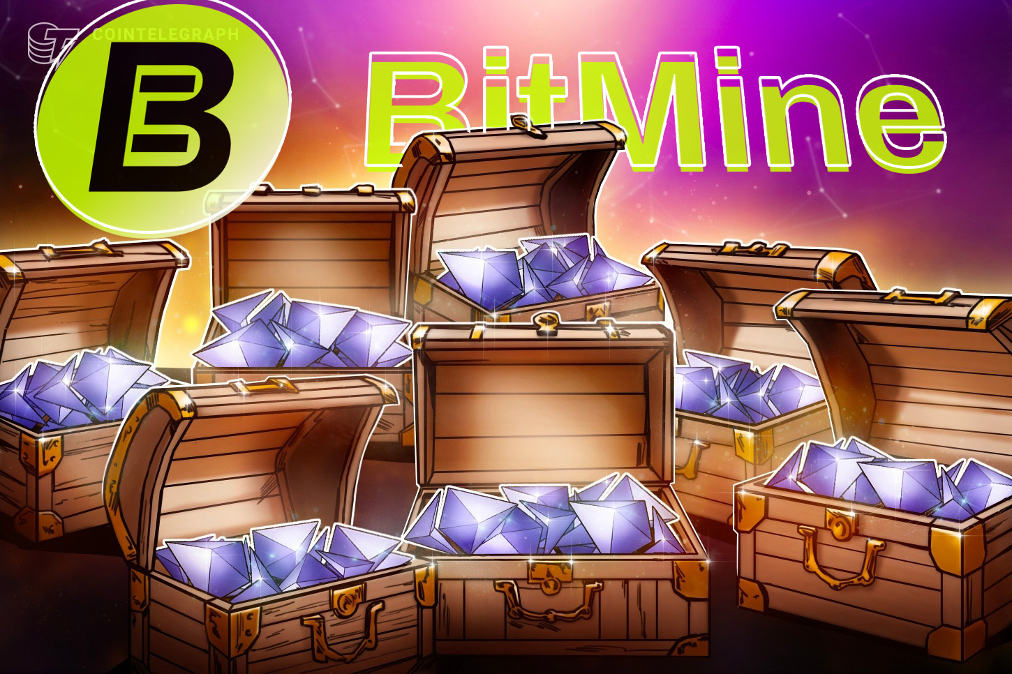 Bitmine avança na compra de ETH e se aproxima de meta de 5% do fornecimento total